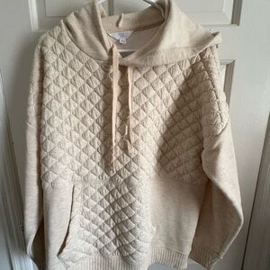 🛑SOLD🛑Time and Tru Beige Quilted Jacket